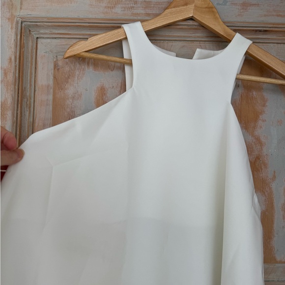 NWOT Locker Room stylish white flowy, tank top. M. - Picture 7 of 10